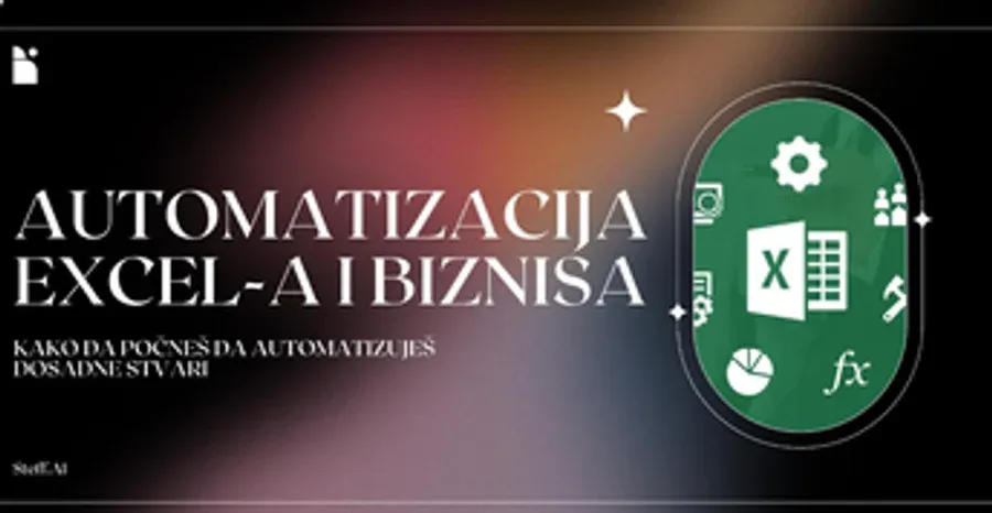 Cover kursa Automatizacija Excel-a i biznisa